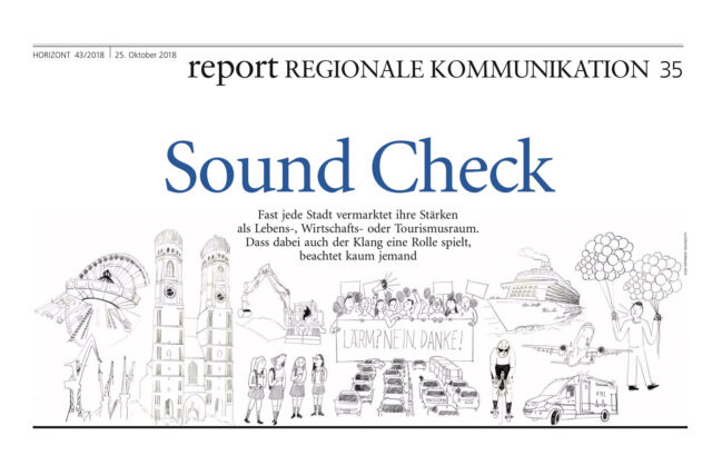 Horizont Artikel "Sound Check" mit Cornelius Ringe