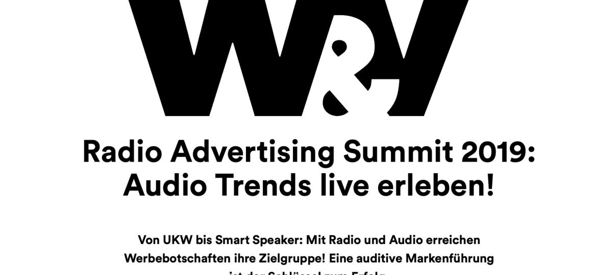 W&V Radio Advertising Summit 2019
