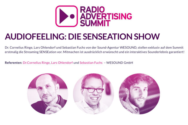 WESOUND beim Radio Advertising Summit