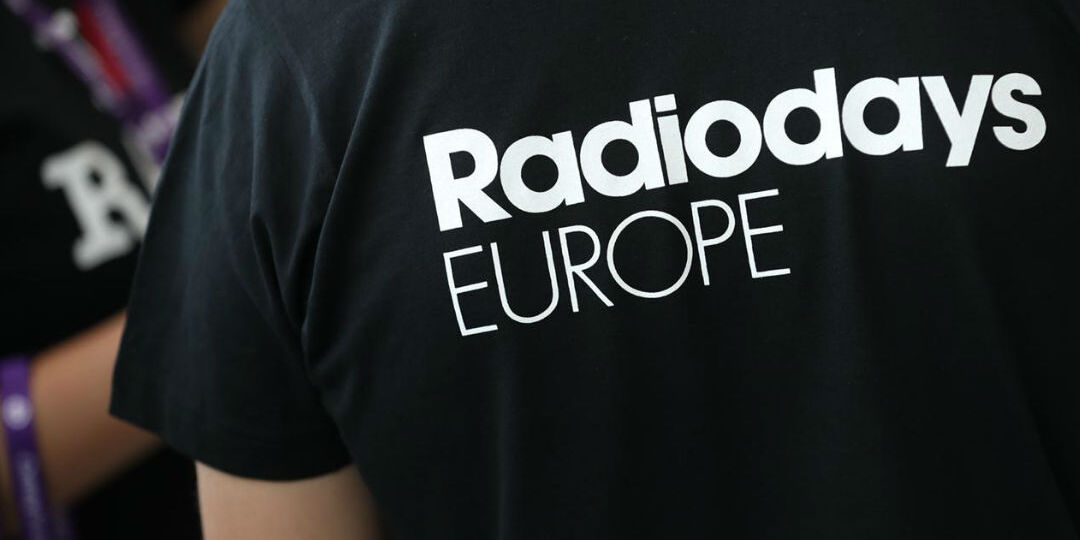 Werbebanner für die Radiodays Europe 2019