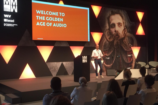 Cornelius Ringe at the Munich Marketing Week 2019