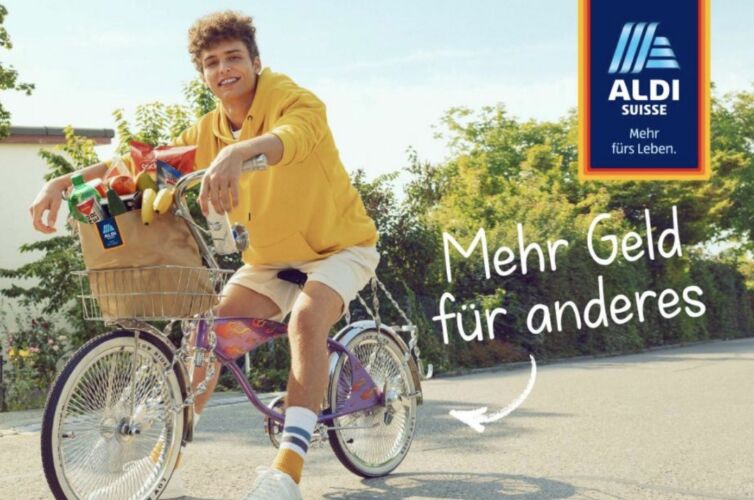 die neue Sound Identität von Aldi Suisse