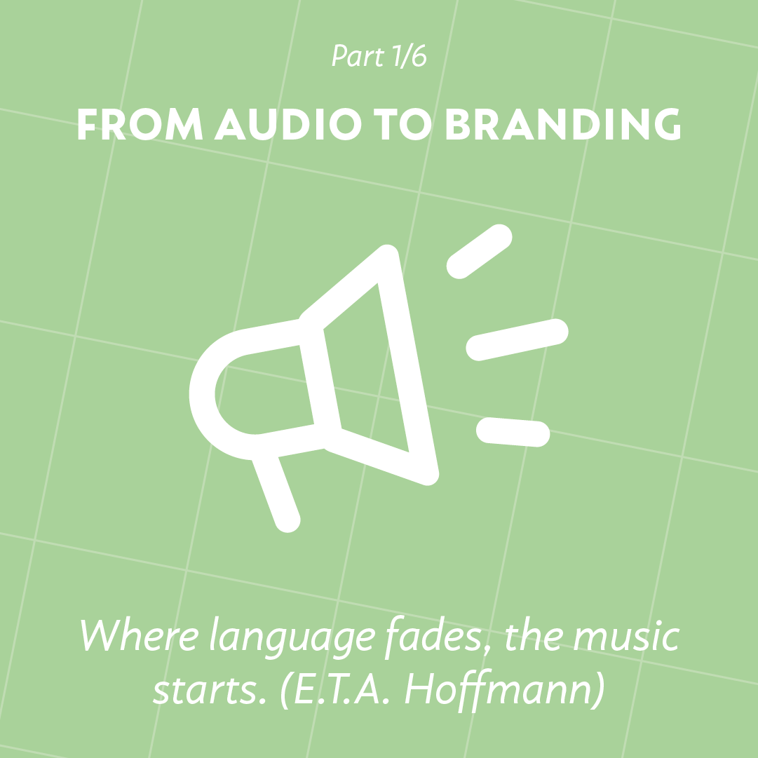 Where language fades, the music starts. The first part of the six-part series on the topic of 